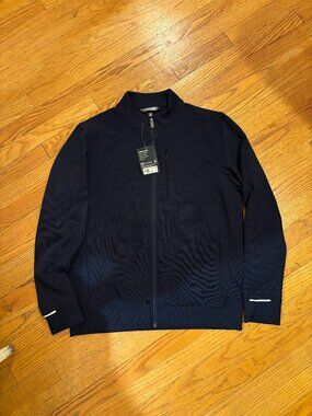 NWT Men's Jockey stretch knit lightweight bomber jacket